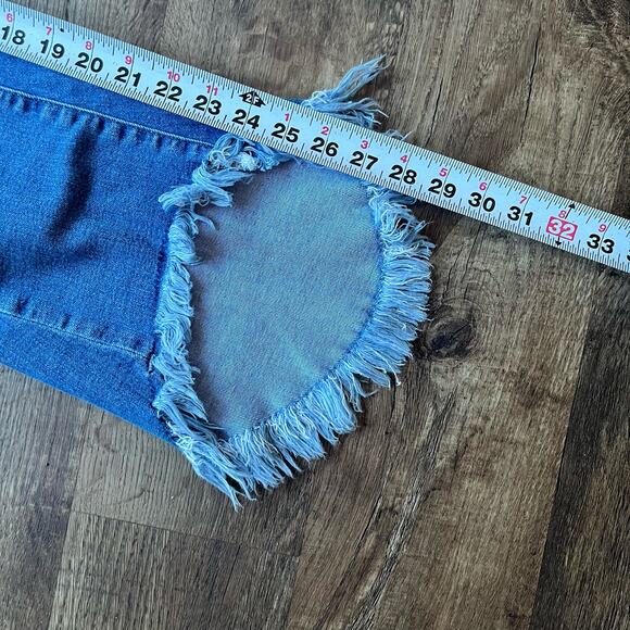 Miss Me Jeans Crop Flair Womens 25 Denim M2207CF - Picture 5 of 8